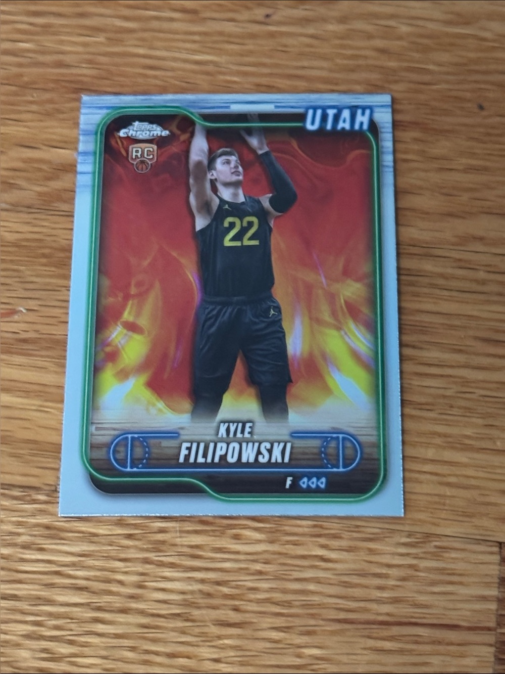 Kyle Filipowski rookie  flames